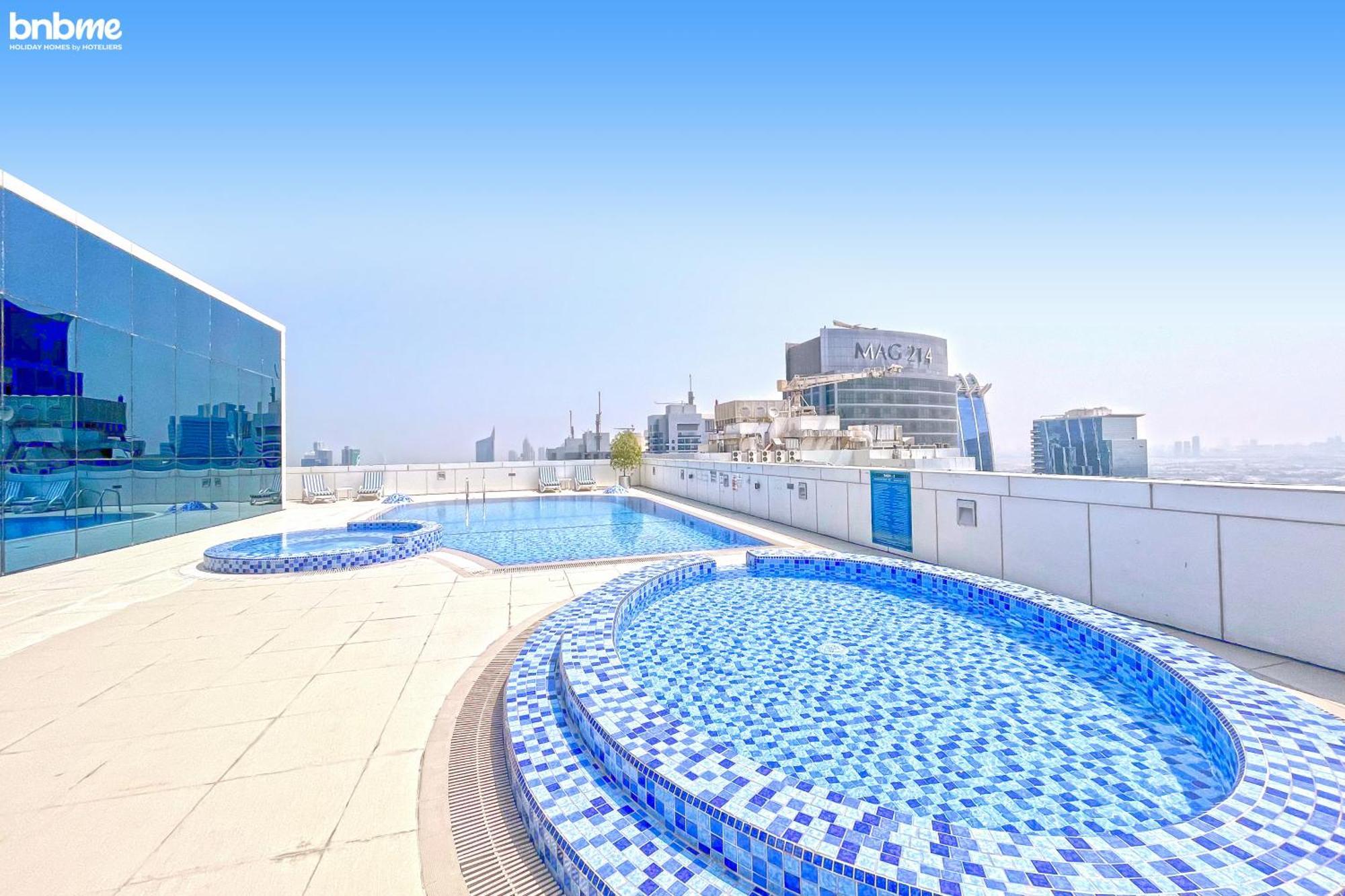 Bnbmehomes - Saba Tower Dubai Exterior foto
